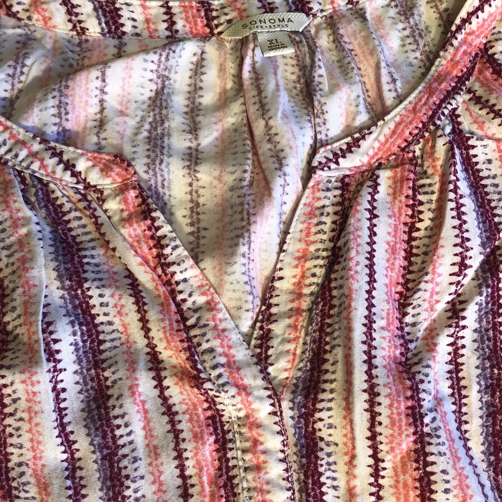 TWO SONOMA TANK TOPS, SLEEVELESS, LARGE AND EXTRA LARGE - Picture 4 of 14